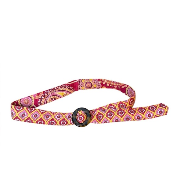 Vera Bradley Reversible Belt in Raspberry Fizz - Picture 1 of 3